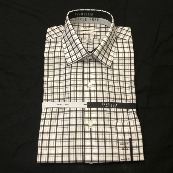 Can Heusen NWT 15 1/2 34/35 Dress Shirt - Picture 1 of 8